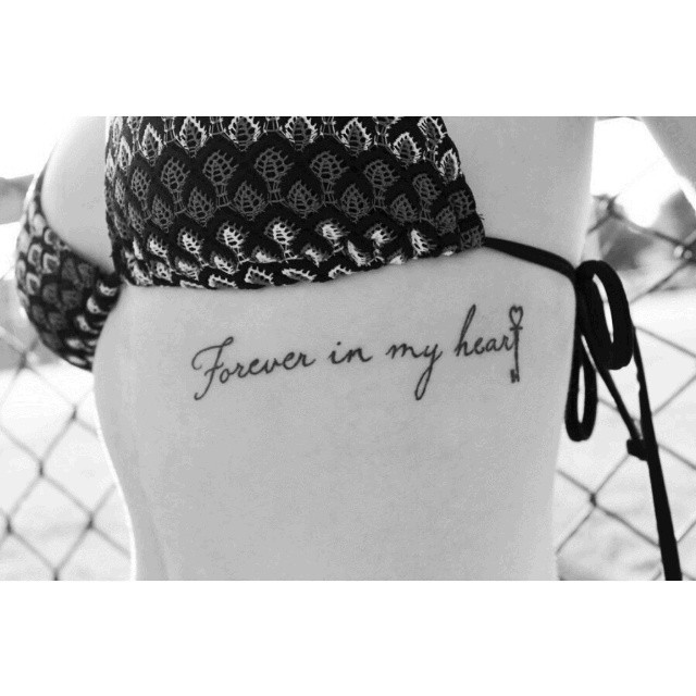 Forever in my Heart Tattoo
